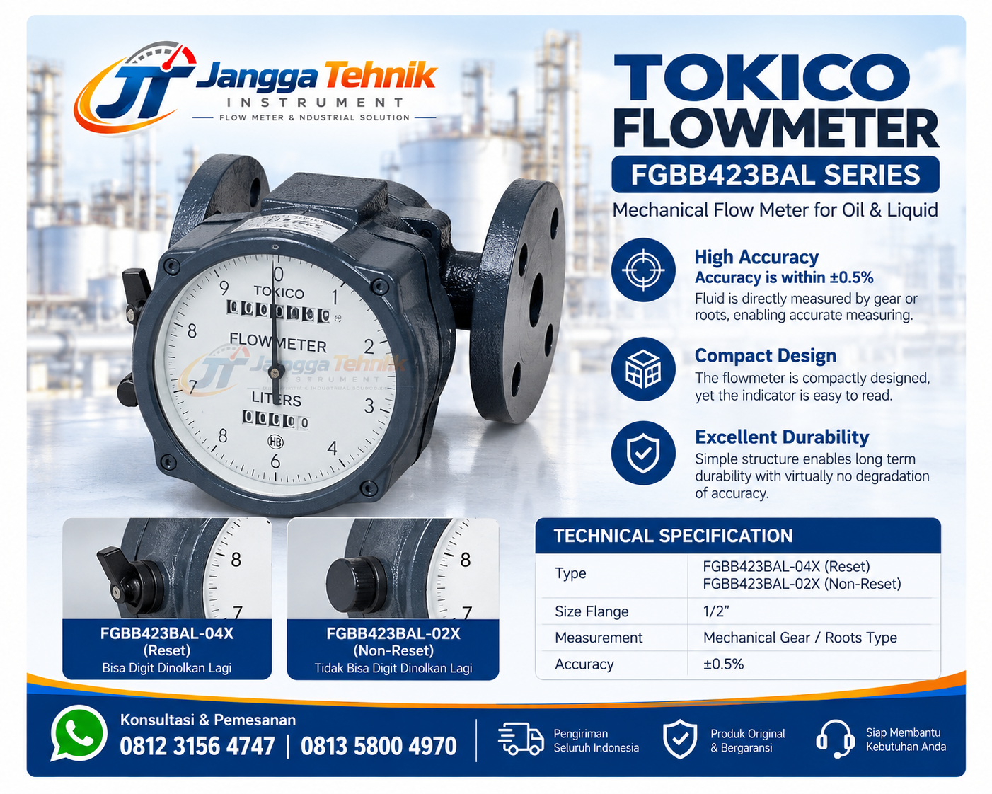 TOKICO FGBB423BAL-02X