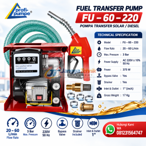 AC ELECTRICAL TRANSFER PUMPS FU-60-220