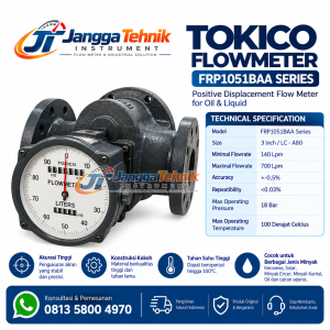Flow Meter Tokico 3 Inch