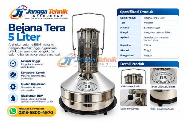 Bejana Tera 5 Liter